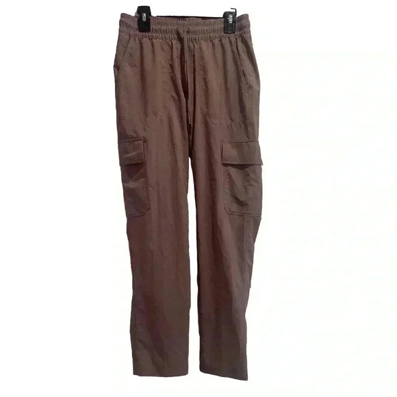 The North Face Cargo Pants With Drawstring Mauve Brown Size XS Great Condition - Picture 3 of 5